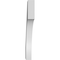 Ekena Millwork 3 1/2-in. W x 26-in. D x 34-in. H Westlake Architectural Grade PVC Knee Brace BRCP035X26X34WTL - alternate 6
